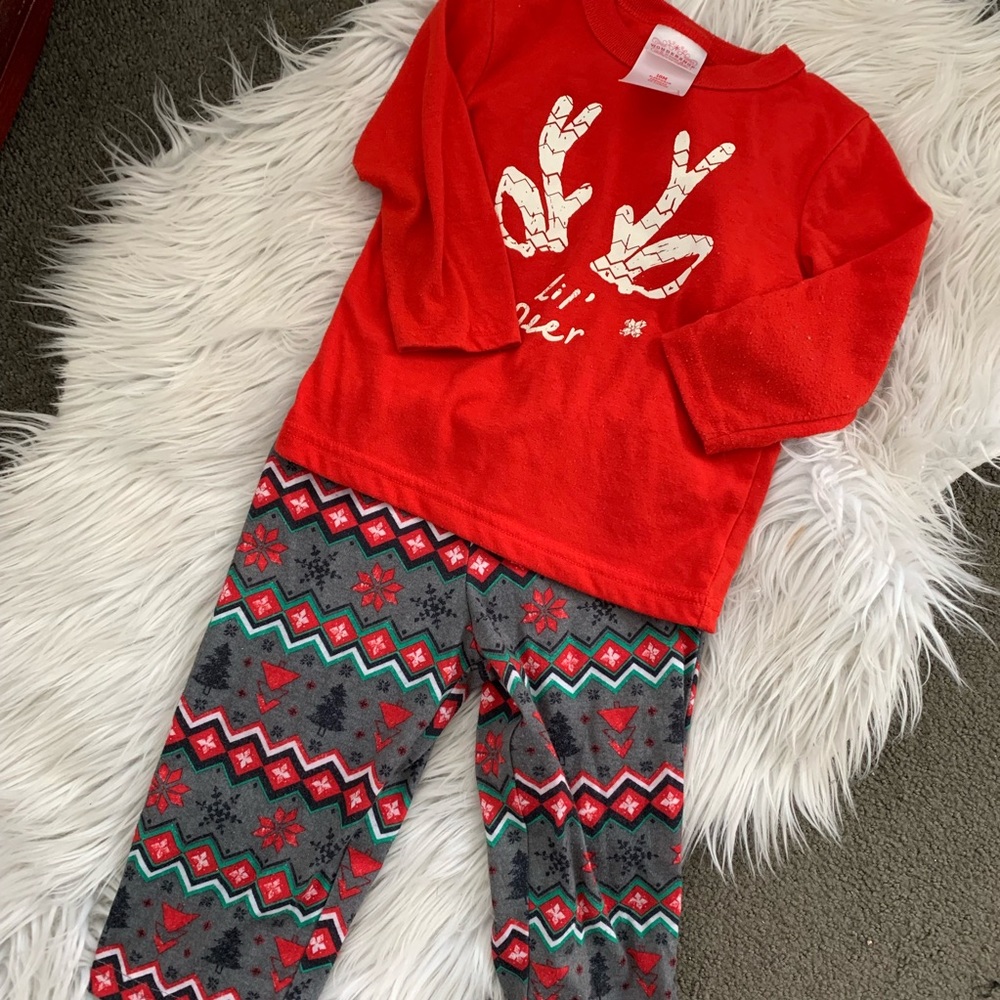 Target Wondershop Toddler Holiday Pajamas